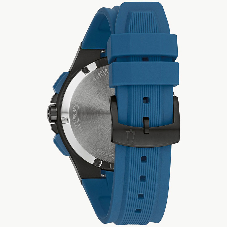 Часы Bulova Maquina 98B380 — металл сталь, США