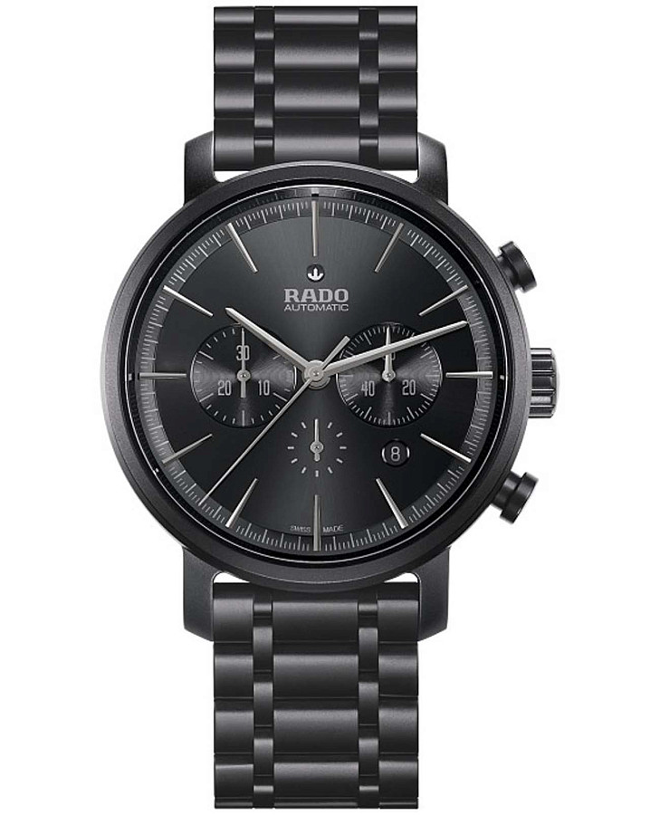 Часы Rado HyperChrome Automatic Chronograph R14090192 — мужские, черный