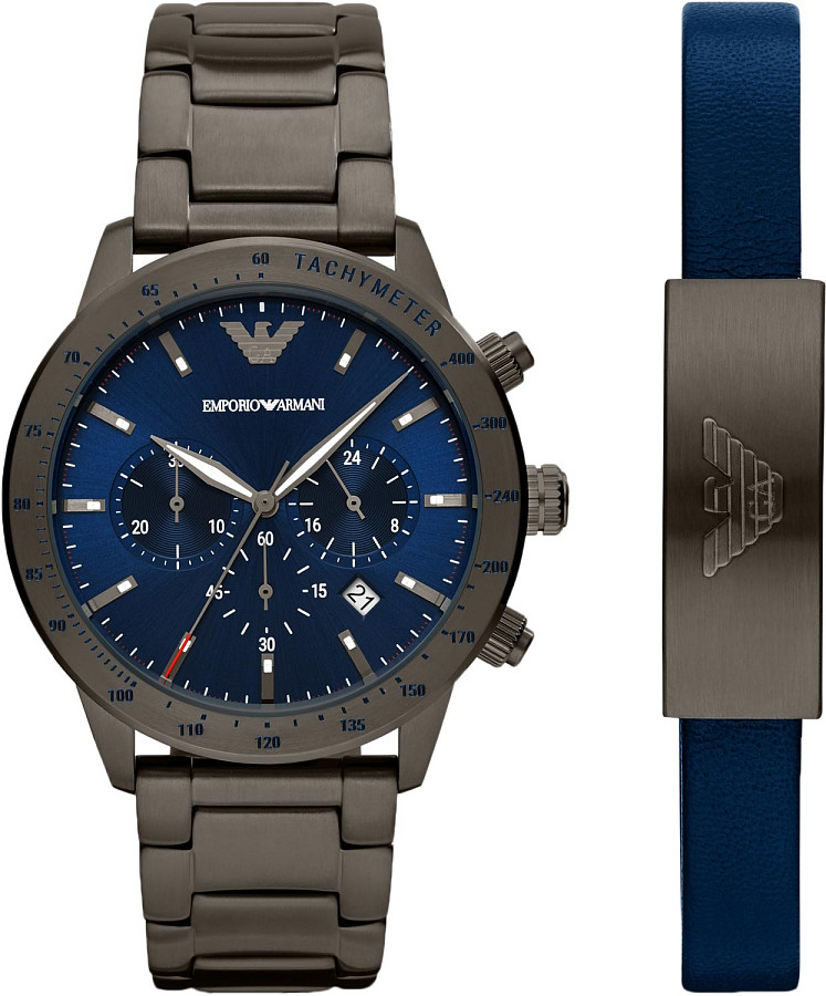 Часы Emporio Armani Mario AR80045 — сталь с ip покрытием, мужские