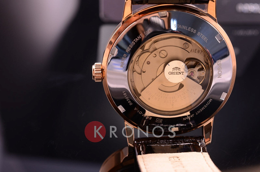 Часы Orient ER27003W (FER27003W) — кожаный, мужские