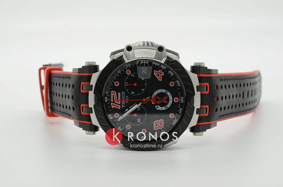 Часы Tissot T-Race Jorge Lorenzo 2020 T115.417.27.057.02 — кварцевые, металл сталь