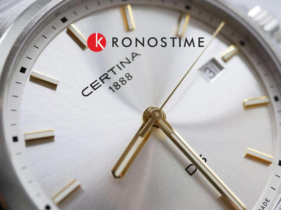 Часы Certina DS-7 Quartz C043.410.16.031.00 — мужские, кожаный