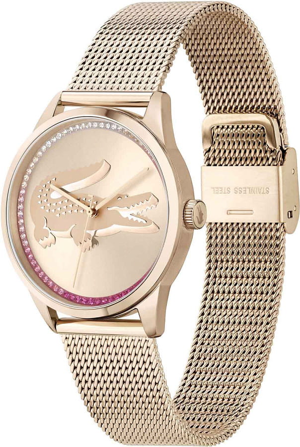 Часы Lacoste Ladycroc 2001261 — кварцевые, сталь металл