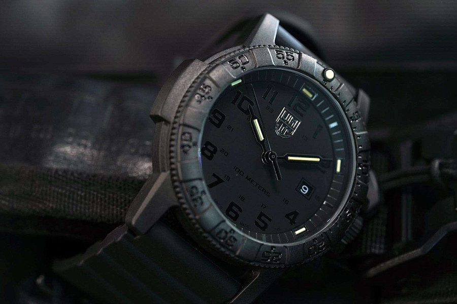 Часы Luminox Leatherback Sea Turtle XS.0321.BO.L — кварцевые, Швейцария, мужские