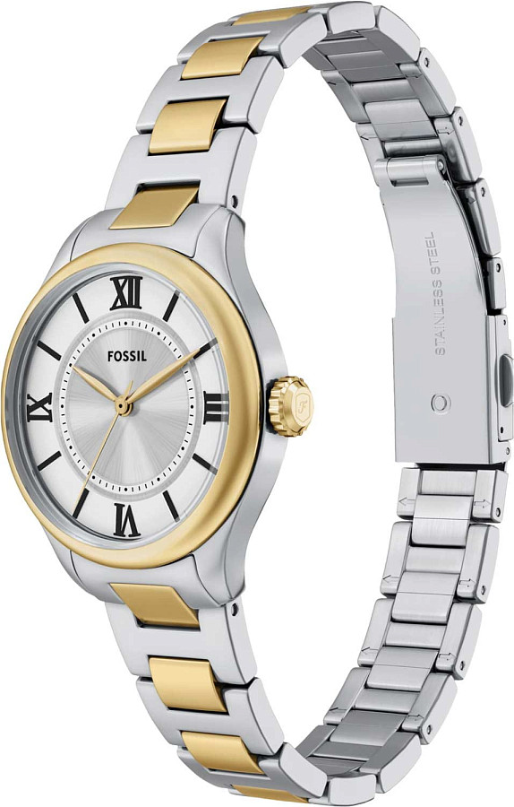 Часы Fossil Gilmore ES5422 — сталь металл, нержавеющая сталь с ip-покрытием