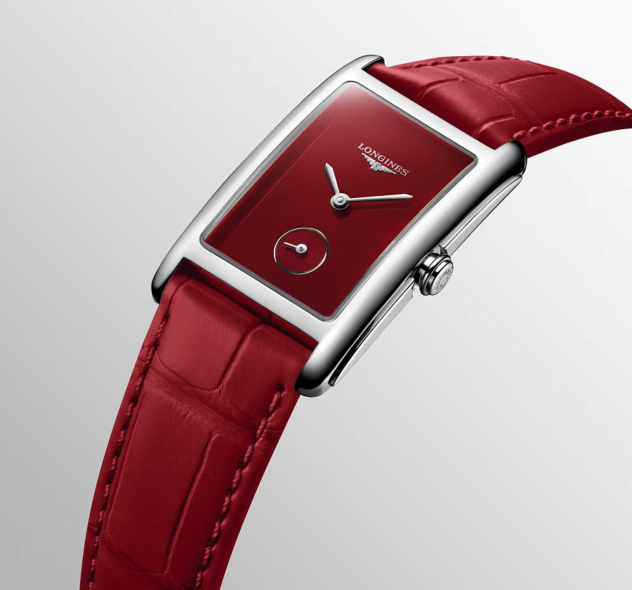 Часы Longines DolceVita L5.512.4.91.2 — женские, кожаный