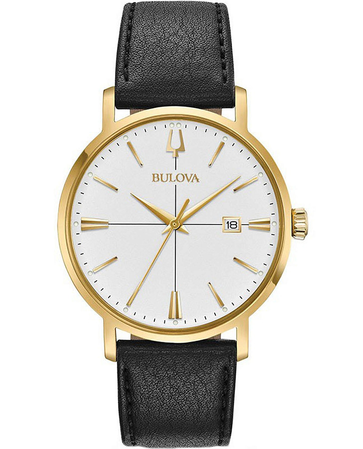 Часы Bulova Classic 97B172 — мужские, белый