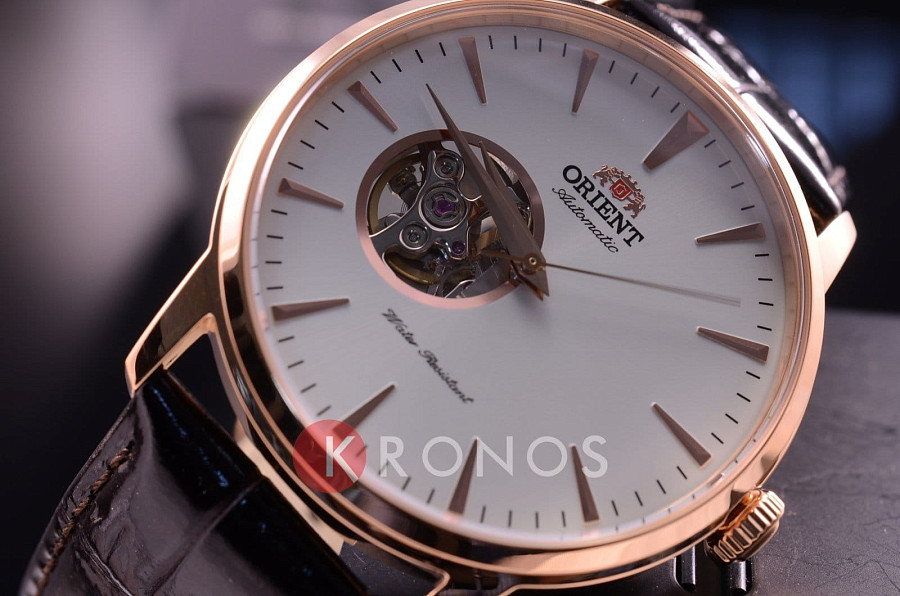 Часы Orient Automatic AG02002W — мужские, коричневый