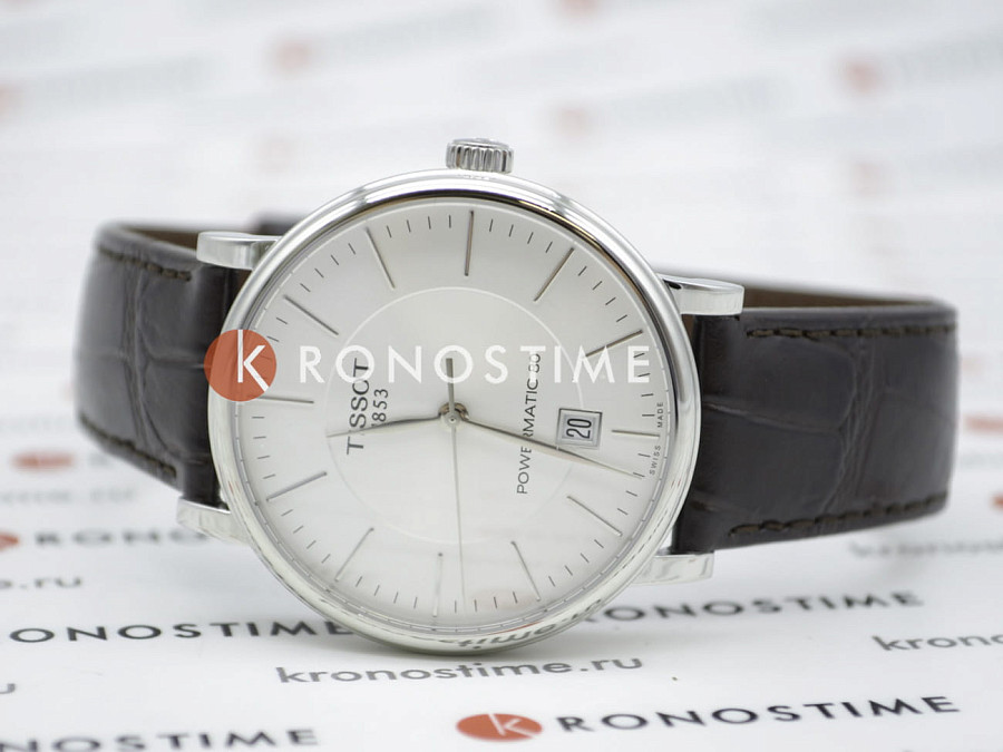 Часы Tissot Carson Premium Powermatic 80 T122.407.16.031.00 — артикул T1224071603100