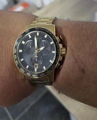 Фото покупателя: Швейцарские наручные часы Tissot SuperSport Chrono T125.617.33.051.01 с хронографом