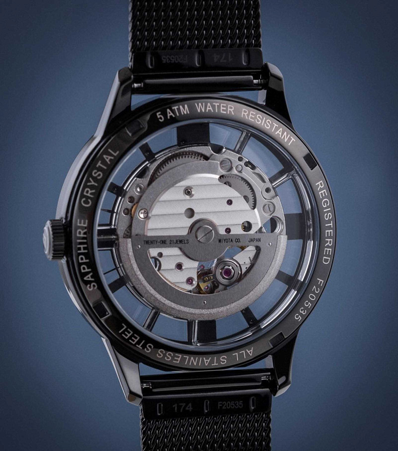 Часы Festina Automatic F20535/1 — сталь металл, механические