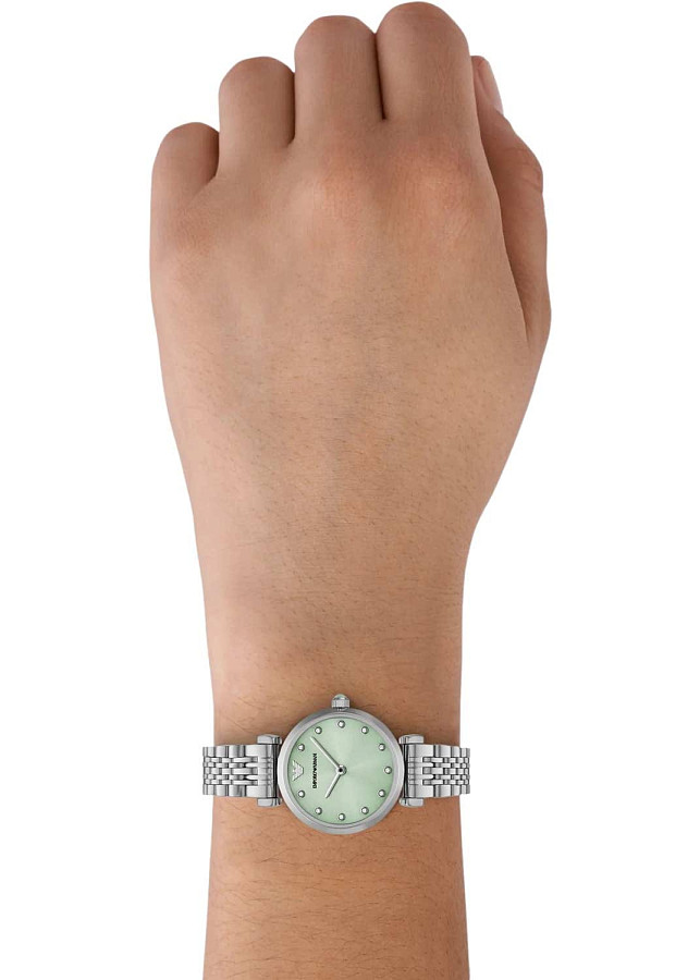 Часы Emporio Armani Gianni T-Bar AR11667 — женские, нержавеющая сталь