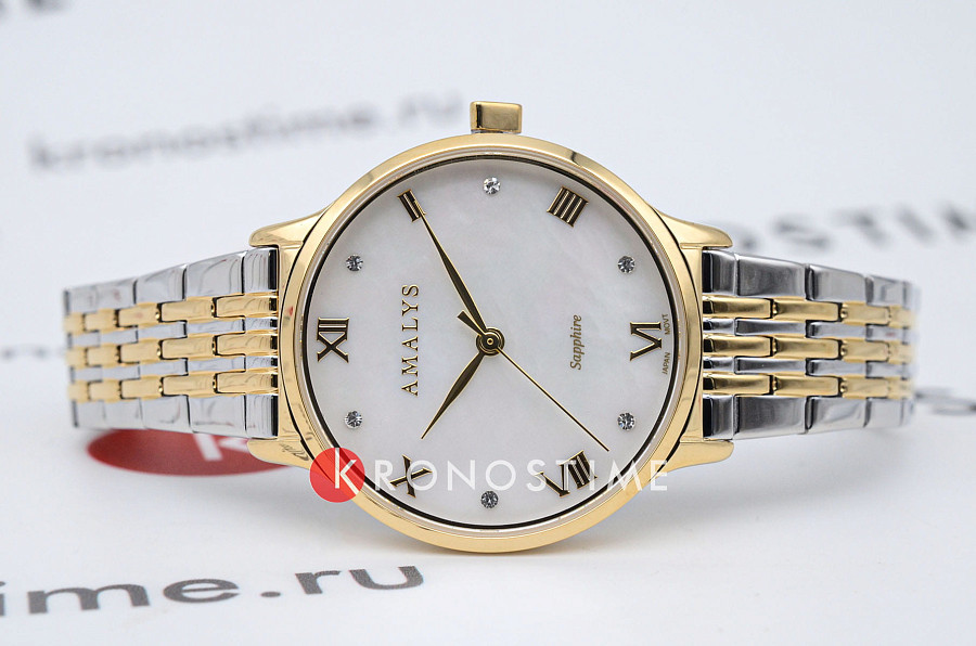 Часы Amalys Portman AMW-218 — кварцевые, сталь металл