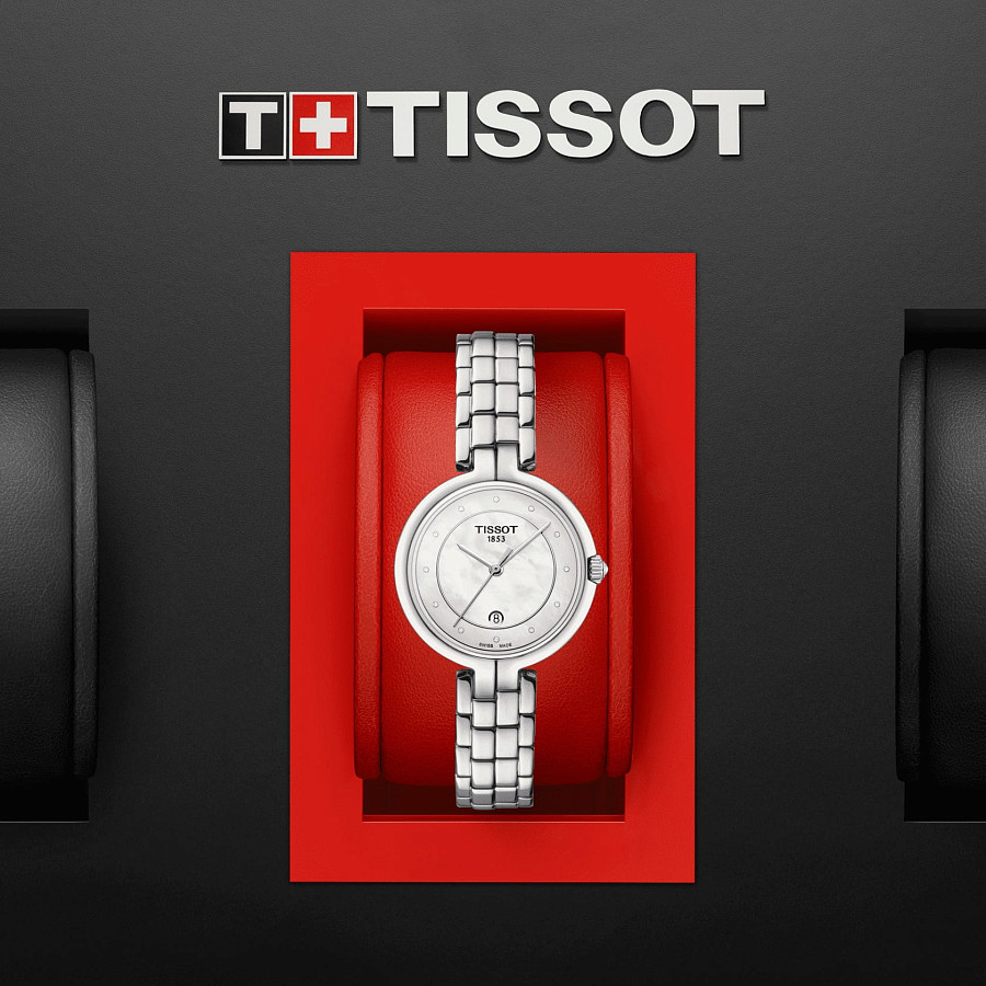 Часы Tissot Flamingo T094.210.11.116.01 — кварцевые, сталь