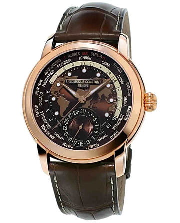 Frederique Constant Worldtimer Manufacture FC-718BRWM4H4
