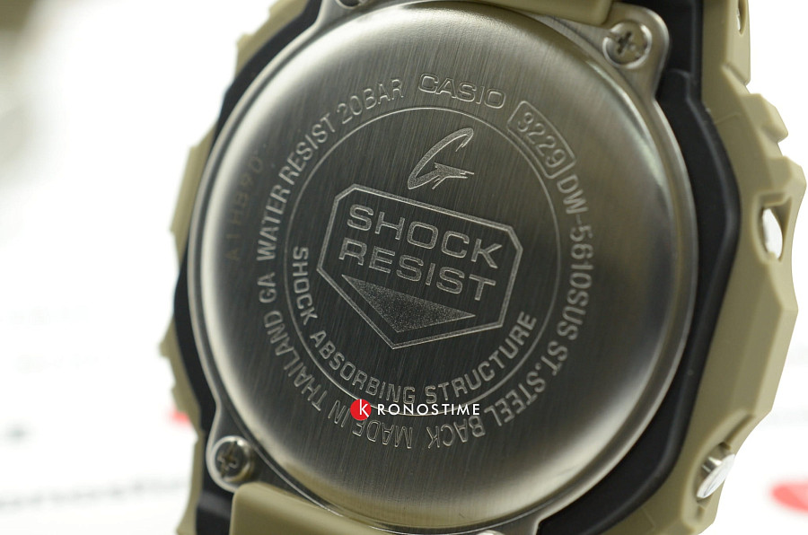 Часы Casio G-Shock DW-5610SUS-5 — Япония, электронные