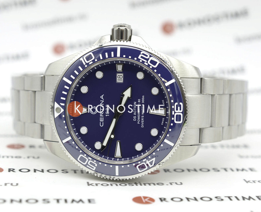 Часы Certina DS Action Diver C032.607.11.041.00 — механические, сталь металл