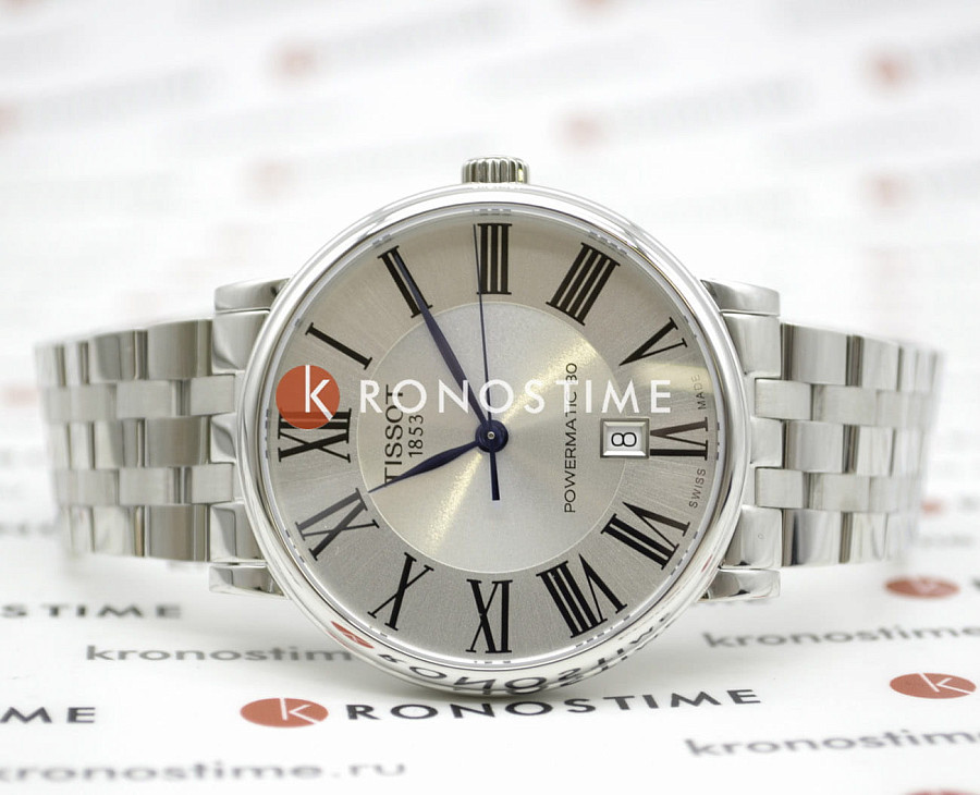 Часы Tissot Carson Premium Powermatic 80 T122.407.11.033.00 — Швейцария, мужские