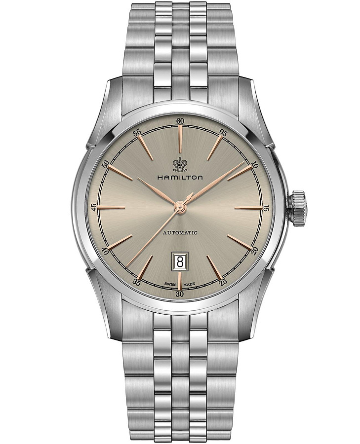 Часы Hamilton American Classic Spirit of Liberty Auto H42415102 — мужские, бежевый