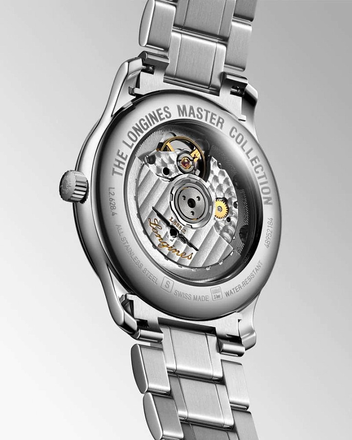 Часы Longines Master Collection L2.628.4.57.6 — механические, металл сталь