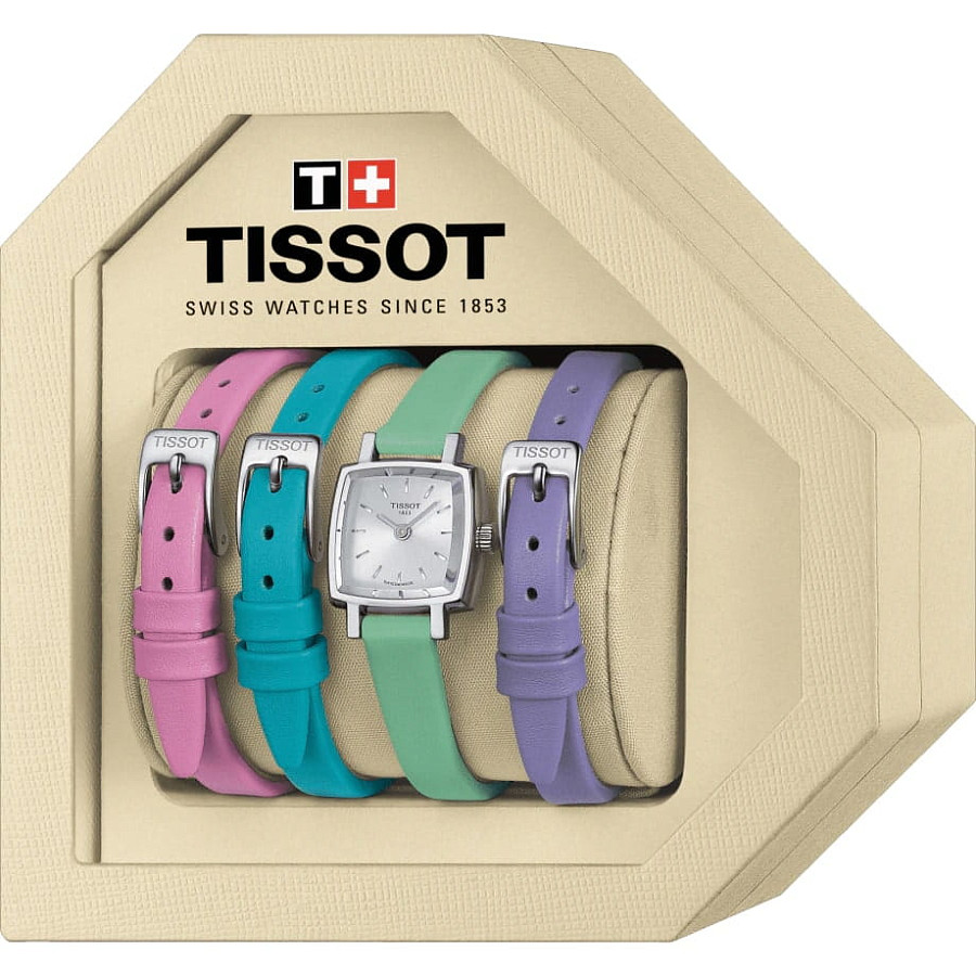 Часы Tissot Lovely Summer Set T058.109.16.031.01 — кварцевые, металл сталь