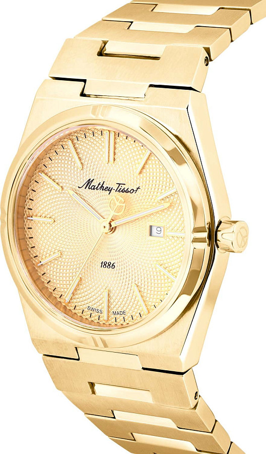 Часы Mathey-Tissot Zeus D118PDI — кварцевые, металл сталь