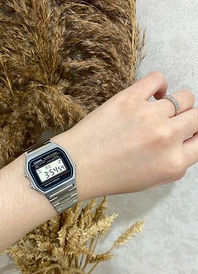 Фото покупателя: Японские наручные часы Casio Vintage A158WA-1DF (A158WA-1)