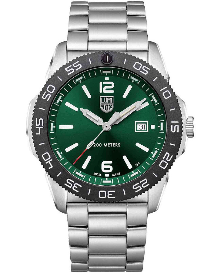 Часы Luminox Pacific Diver XS.3137 — мужские, зеленый