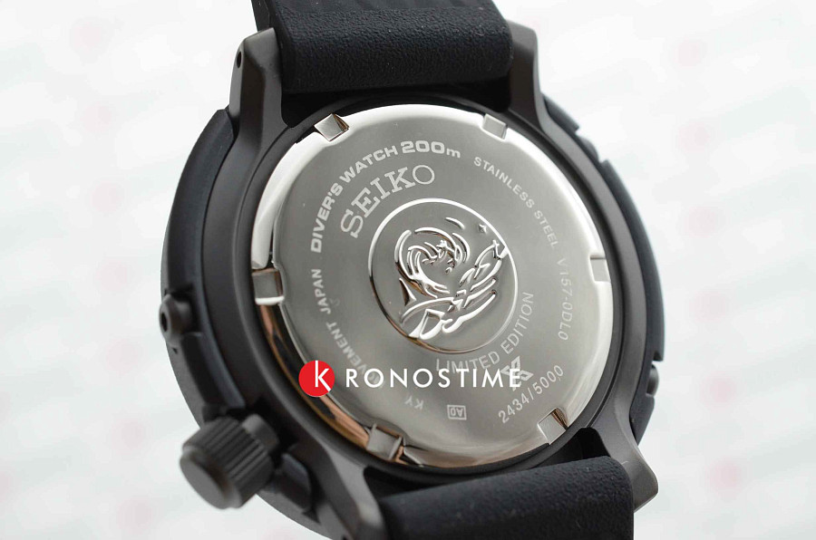 Часы Seiko Prospex SNE577P1 — черный, металл сталь