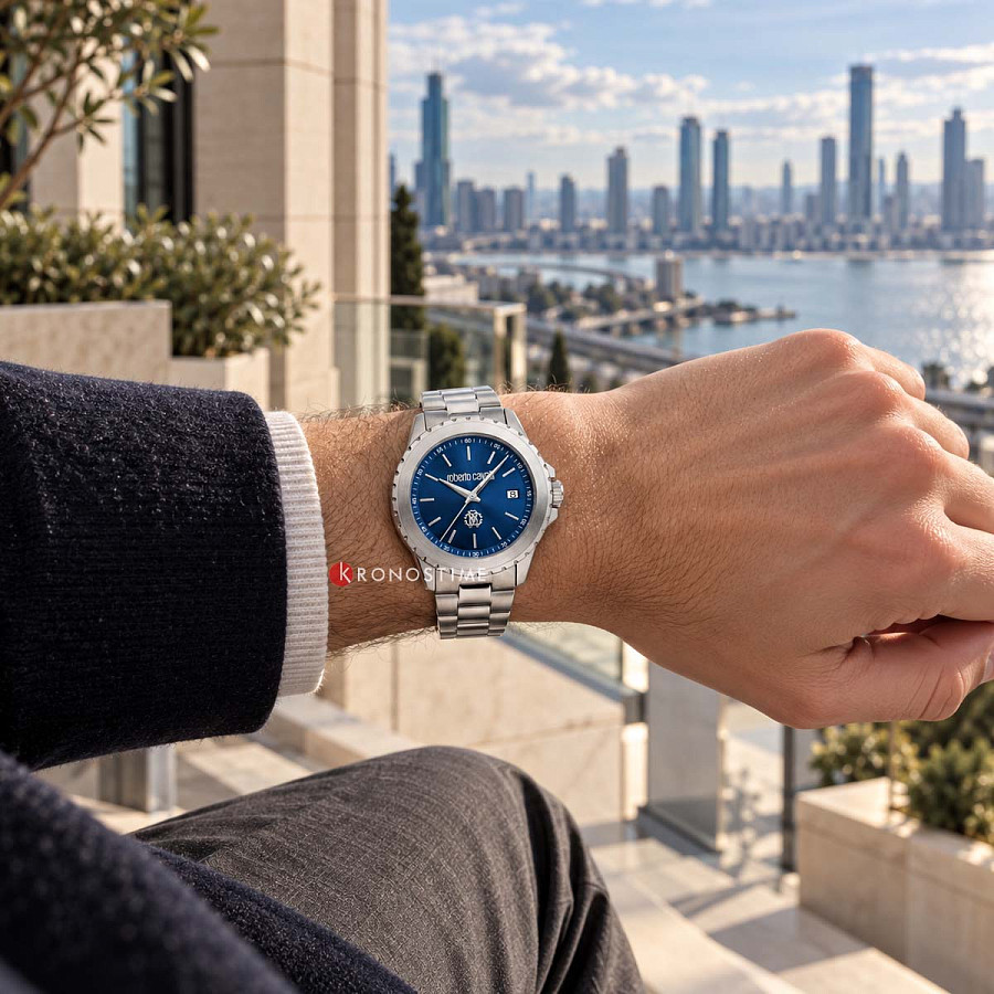 Часы Roberto Cavalli RC5G132M0045 — нержавеющая сталь, мужские