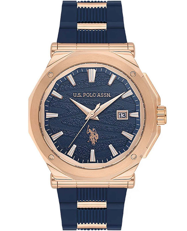 Часы U.S. Polo Assn. Fundamental USPA1107-05 — мужские, синий