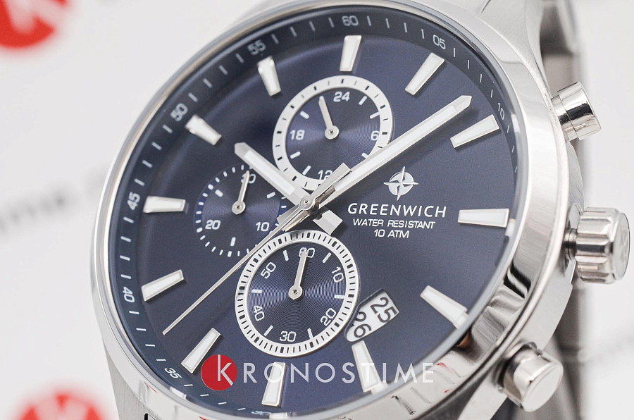 Часы Greenwich Navigator GW 053.10.36 — Англия, кварцевые