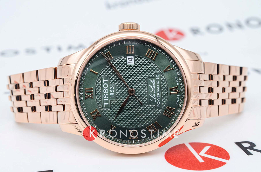 Часы Tissot Le Locle T006.407.33.093.00 — механические, металл сталь