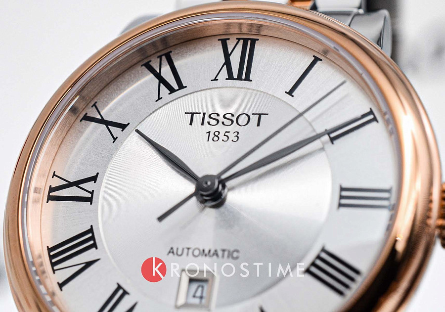Часы Tissot Carson Premium Automatic Lady T122.207.22.033.00 — Швейцария, механические