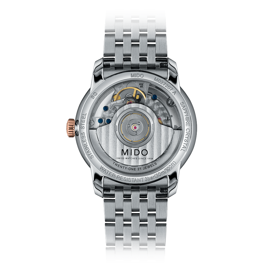 Часы Mido Baroncelli M027.207.22.010.00 — нержавеющая сталь, женские