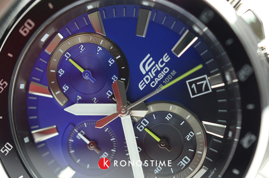 Часы Casio Edifice EFV-600D-2AVUDF (EFV-600D-2A) — мужские, нержавеющая сталь