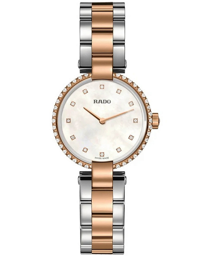 Часы Rado Coupole Classic Diamonds R22859923 — женские, перламутровый