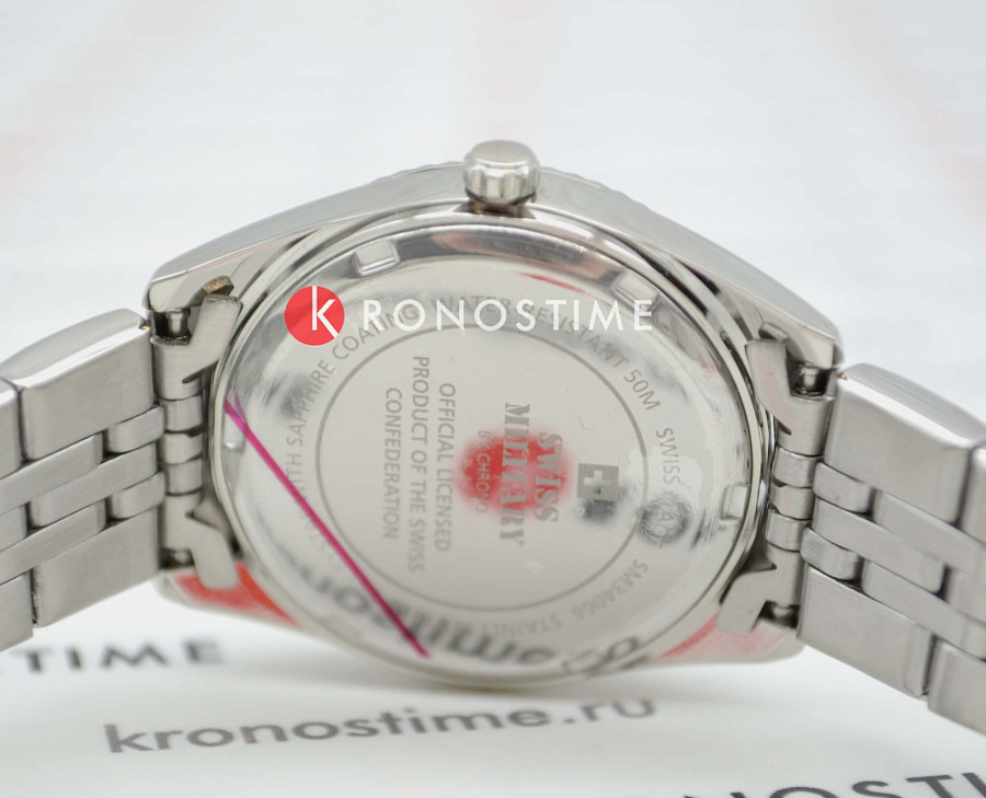 Часы Swiss Military by Chrono SM34066.02 сверхточные — кварцевые, Швейцария, женские