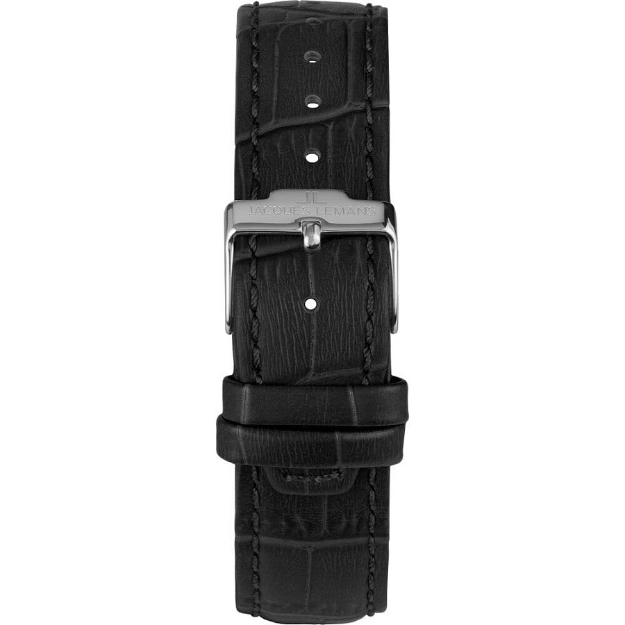 Часы Jacques Lemans Serie 200 1-2005B — кварцевые, металл сталь
