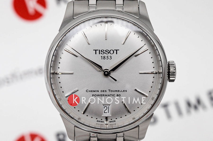 Часы Tissot Chemin des Tourelles Powermatic 80 T139.207.11.031.00 — Швейцария, механические