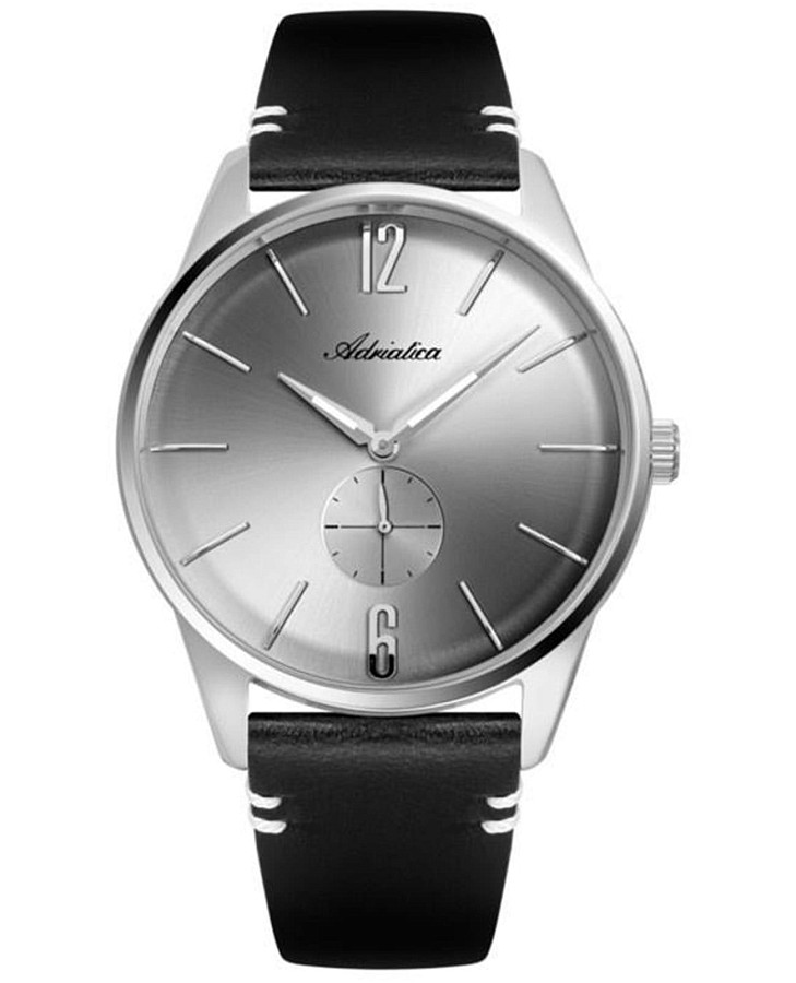 Часы Adriatica Vintage A8264.5257XLQ — мужские, серебристый