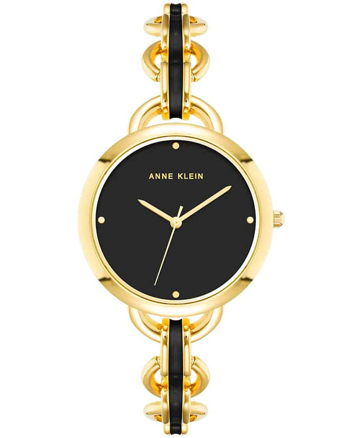 Часы Anne Klein Metals 4092BKGB — женские, черный