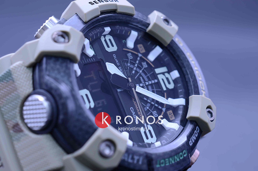 Часы Casio British Army x G-Shock GG-B100BA-1A — полимер, мужские