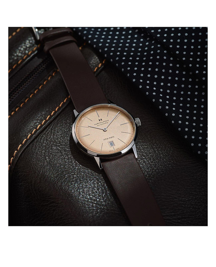 Часы Hamilton American Classic Intra-Matic Auto H38455501 — механические, сталь