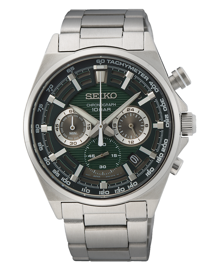 Часы Seiko Conceptual Series Sports SSB405P1 — мужские, черный