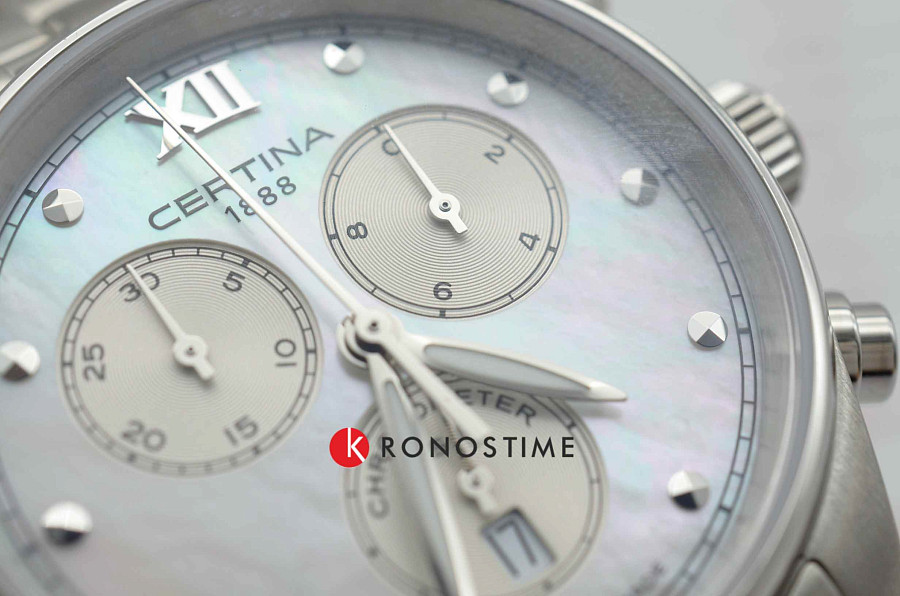 Часы Certina DS-8 Lady Chronograph C033.234.11.118.00 — Швейцария, кварцевые