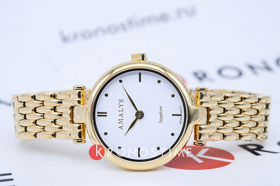 Часы Amalys Sunny AMW-211 — кварцевые, сталь металл