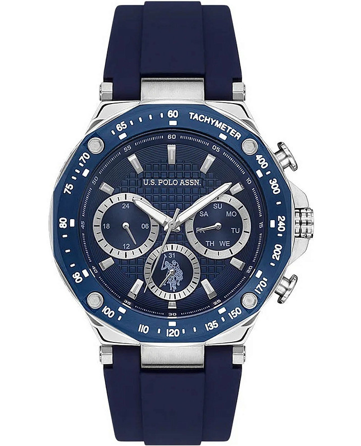 Часы U.S. Polo Assn. Crossing USPA1076-06 — мужские, синий