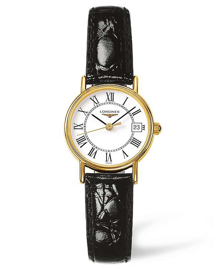 Часы Longines Presence L4.319.2.11.2 — женские, белый