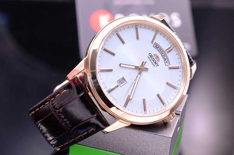 Часы Orient EV0U002W (FEV0U002W) — механические, сталь металл